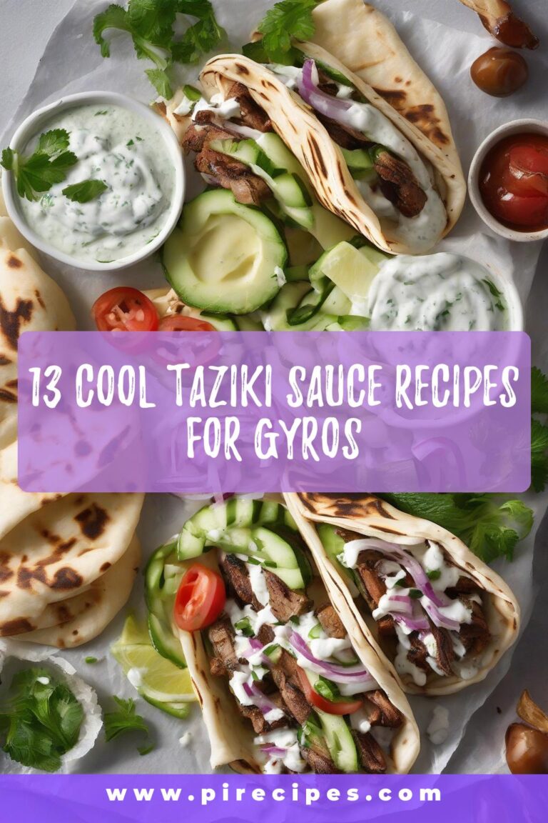 13 Cool Taziki Sauce Recipes for Gyros