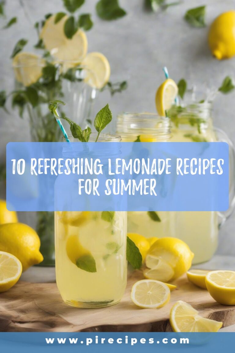 10 Refreshing Lemonade Recipes for Summer