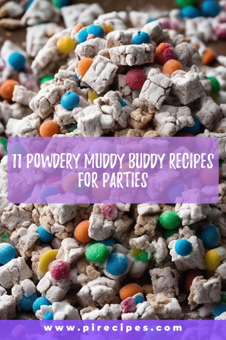 11 Powdery Muddy Buddy Recipes for Parties