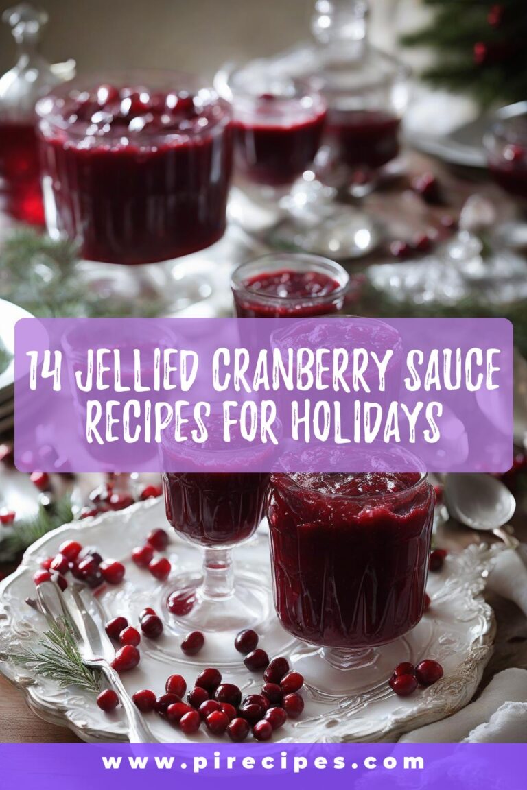 14 Jellied Cranberry Sauce Recipes for Holidays
