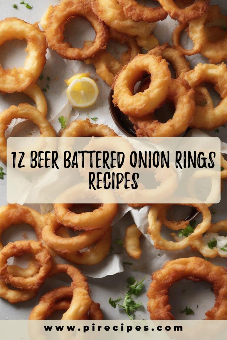 12 Beer-Battered Onion Rings Recipes