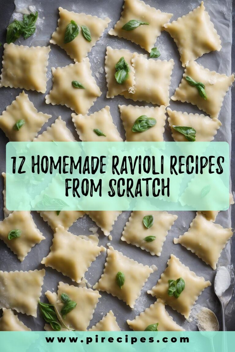 12 Homemade Ravioli Recipes from Scratch