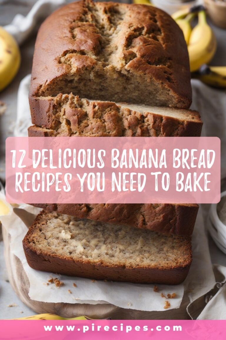 12 Delicious Banana Bread Recipes You Need to Bake