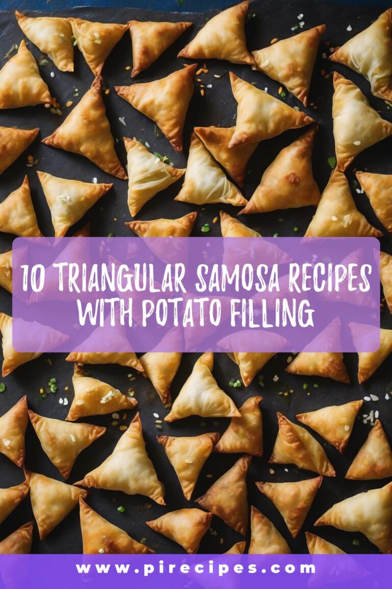 10 Triangular Samosa Recipes with Potato Filling