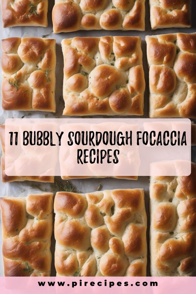 11 Bubbly Sourdough Focaccia Recipes