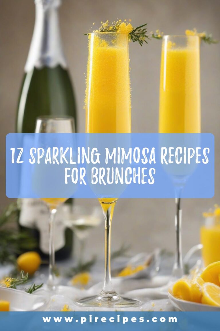 12 Sparkling Mimosa Recipes for Brunches