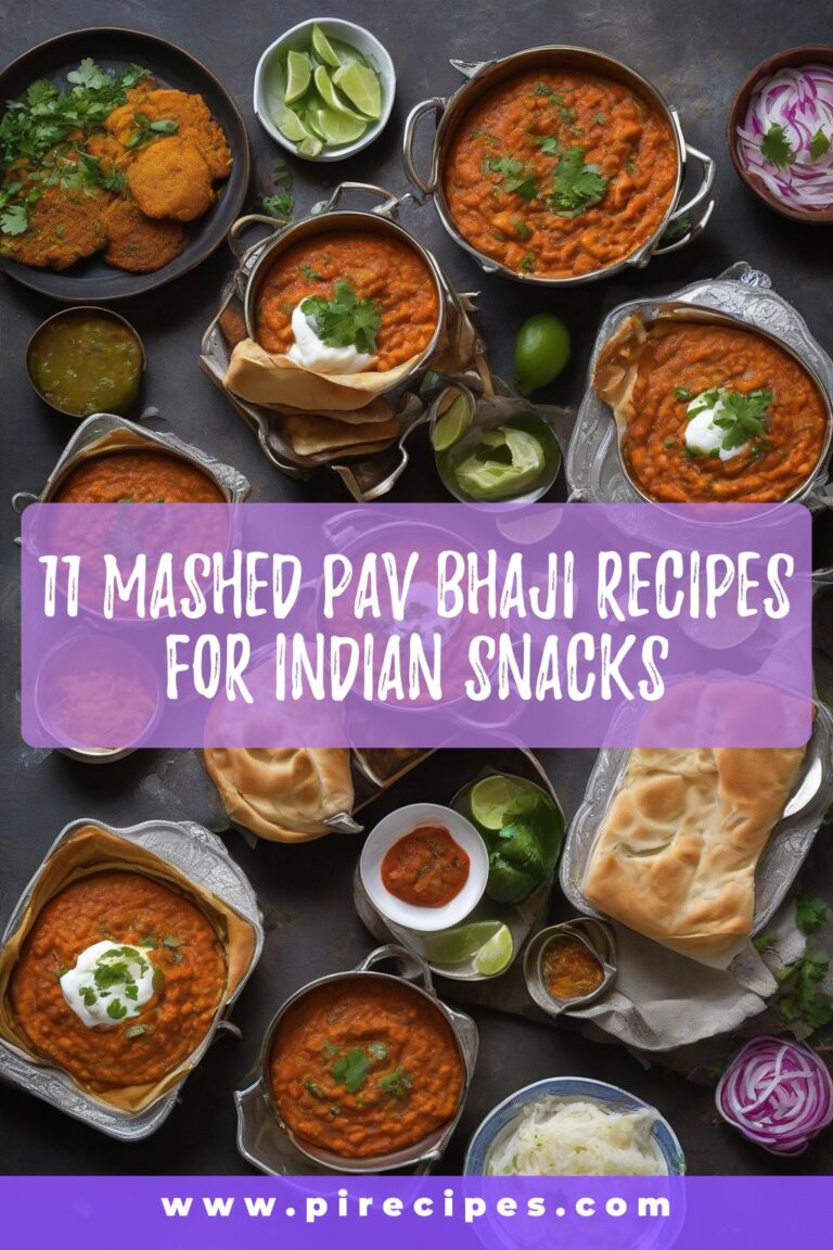 11 Mashed Pav Bhaji Recipes for Indian Snacks