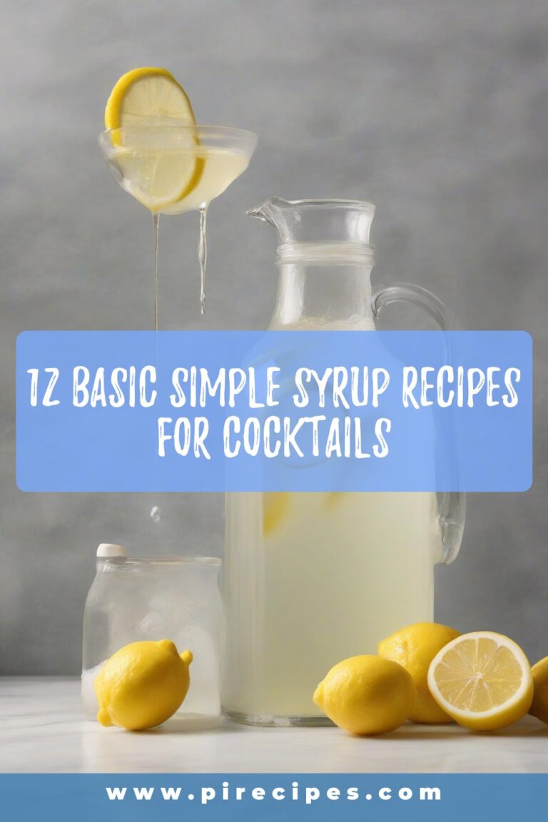 12 Basic Simple Syrup Recipes for Cocktails