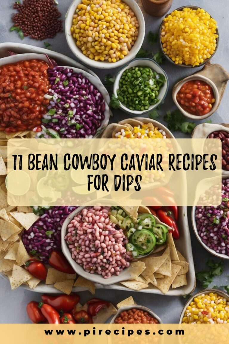 11 Bean Cowboy Caviar Recipes for Dips