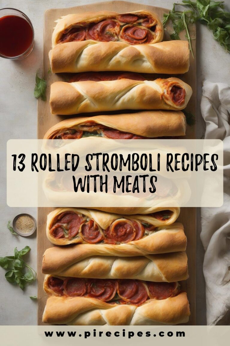 13 Rolled Stromboli Recipes with Meats