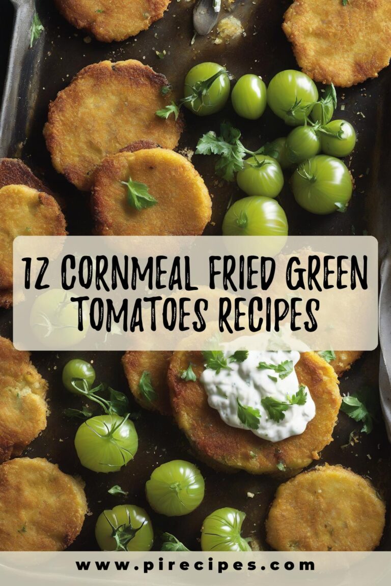 12 Cornmeal Fried Green Tomatoes Recipes