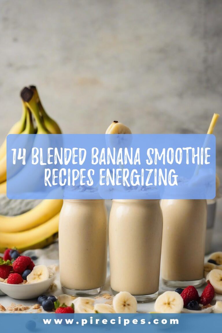 14 Blended Banana Smoothie Recipes Energizing