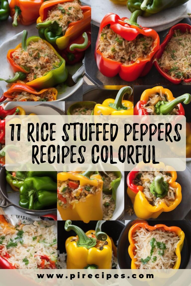 11 Rice-Stuffed Peppers Recipes Colorful