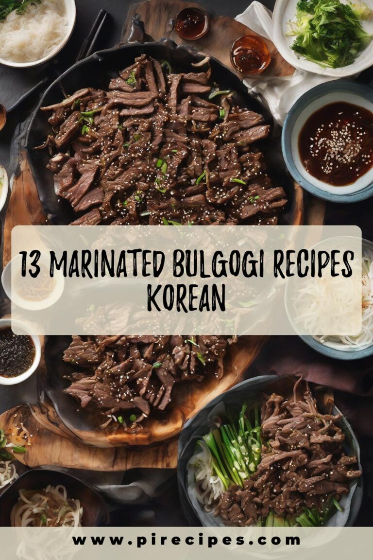 13 Marinated Bulgogi Recipes Korean