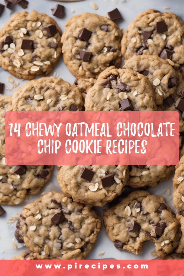 14 Chewy Oatmeal Chocolate Chip Cookie Recipes