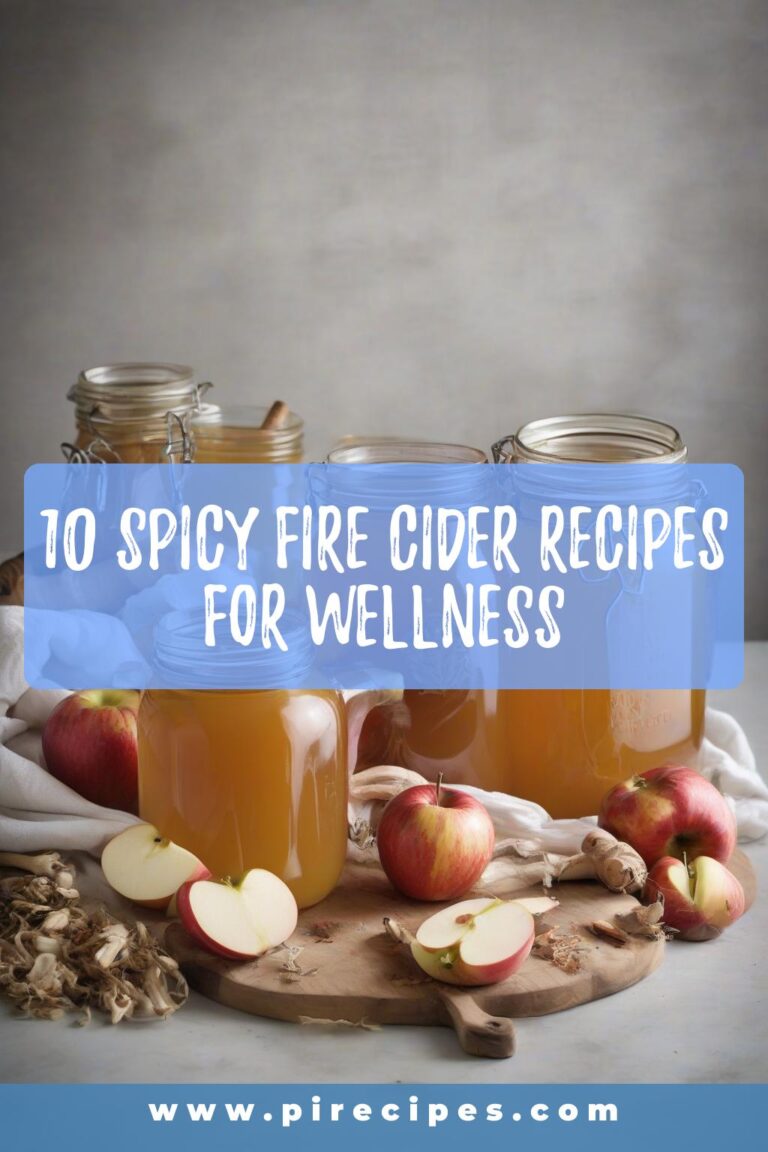 10 Spicy Fire Cider Recipes for Wellness