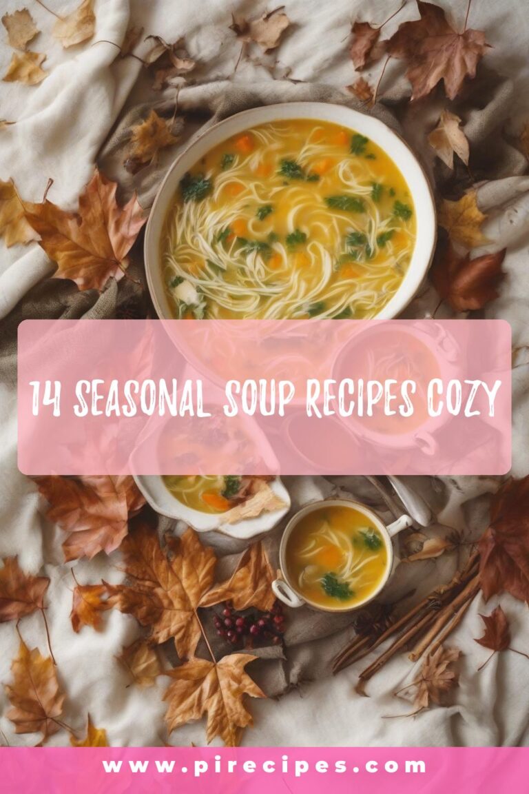 14 Seasonal Soup Recipes Cozy