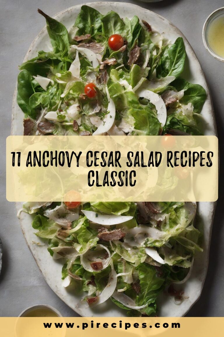 11 Anchovy Cesar Salad Recipes Classic