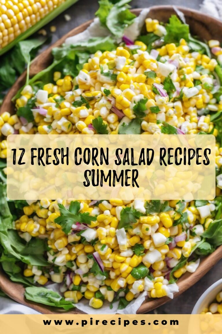 12 Fresh Corn Salad Recipes Summer