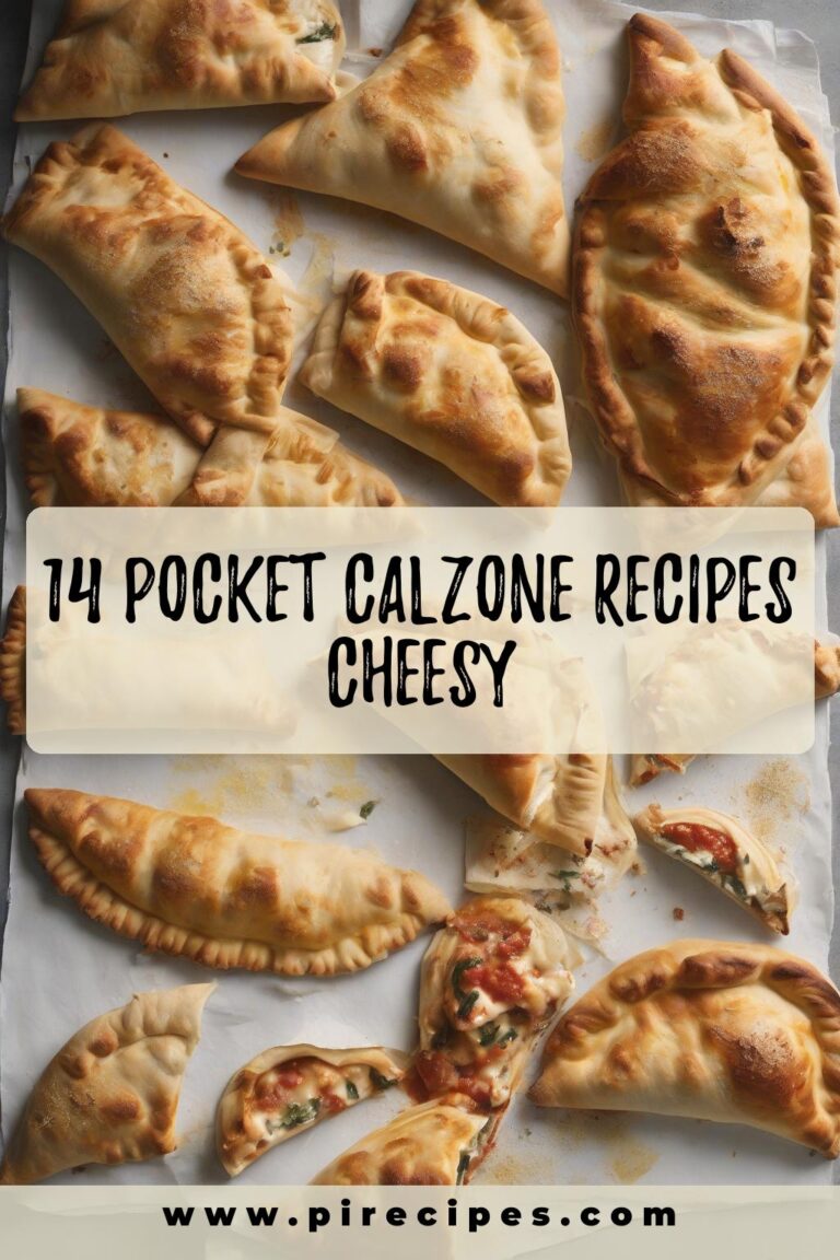 14 Pocket Calzone Recipes Cheesy