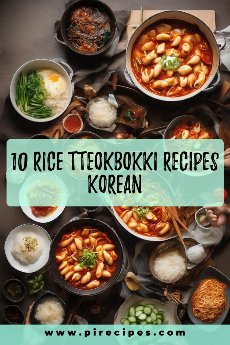10 Rice Tteokbokki Recipes Korean