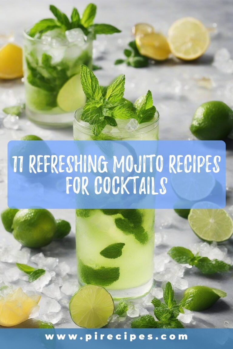 11 Refreshing Mojito Recipes for Cocktails