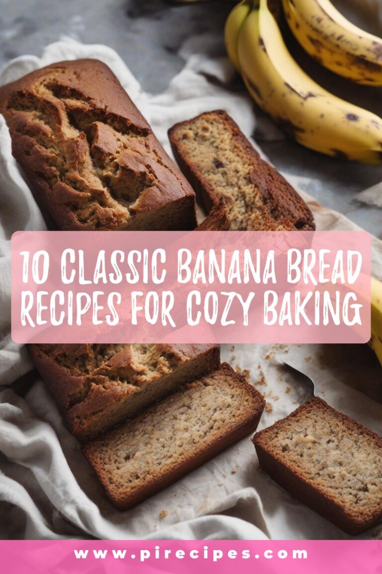 10 Classic Banana Bread Recipes for Cozy Baking Sessions