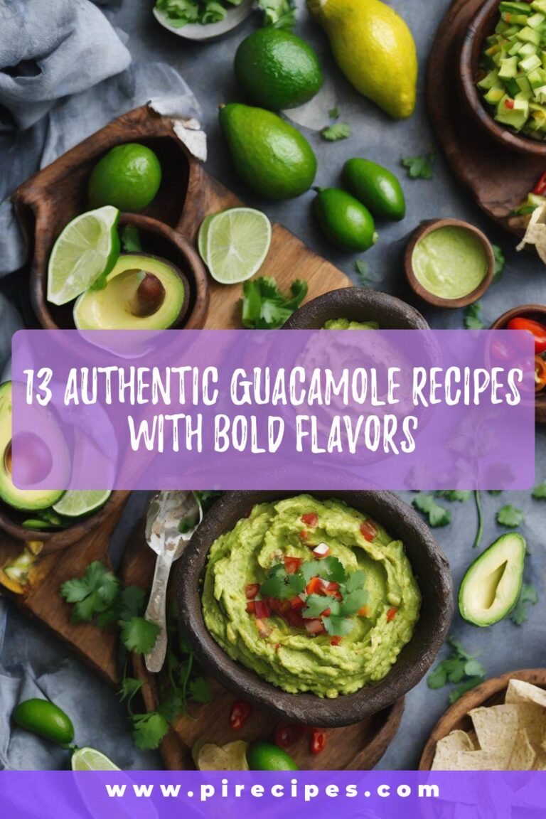 13 Authentic Guacamole Recipes with Bold Flavors