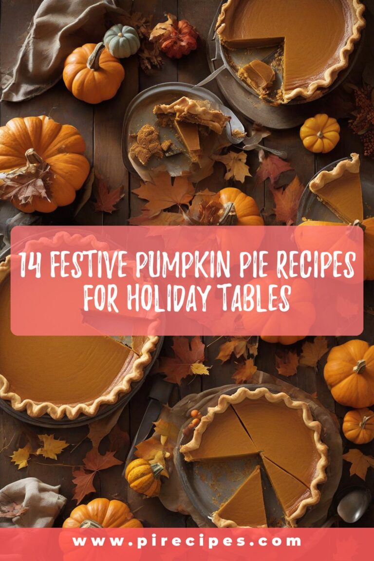14 Festive Pumpkin Pie Recipes for Holiday Tables