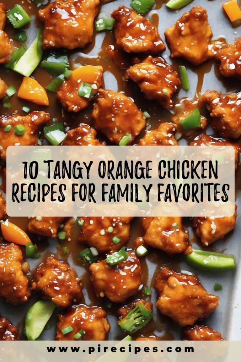 10 Tangy Orange Chicken Recipes for Family Favorites
