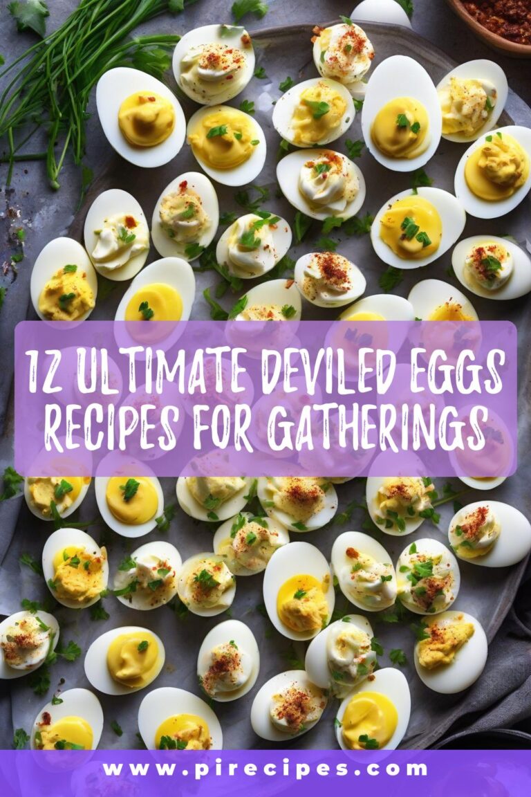 12 Ultimate Deviled Eggs Recipes for Gatherings