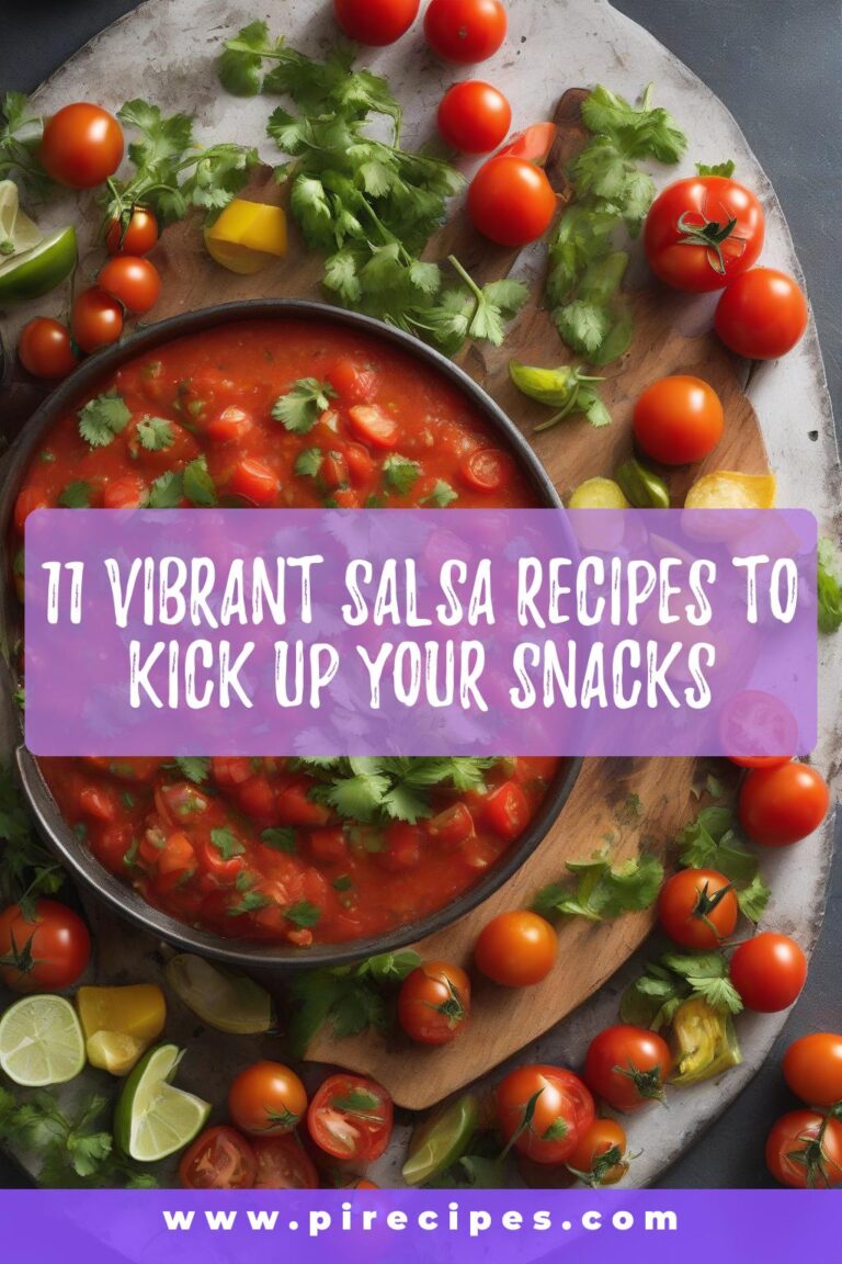 11 Vibrant Salsa Recipes to Kick Up Your Snacks