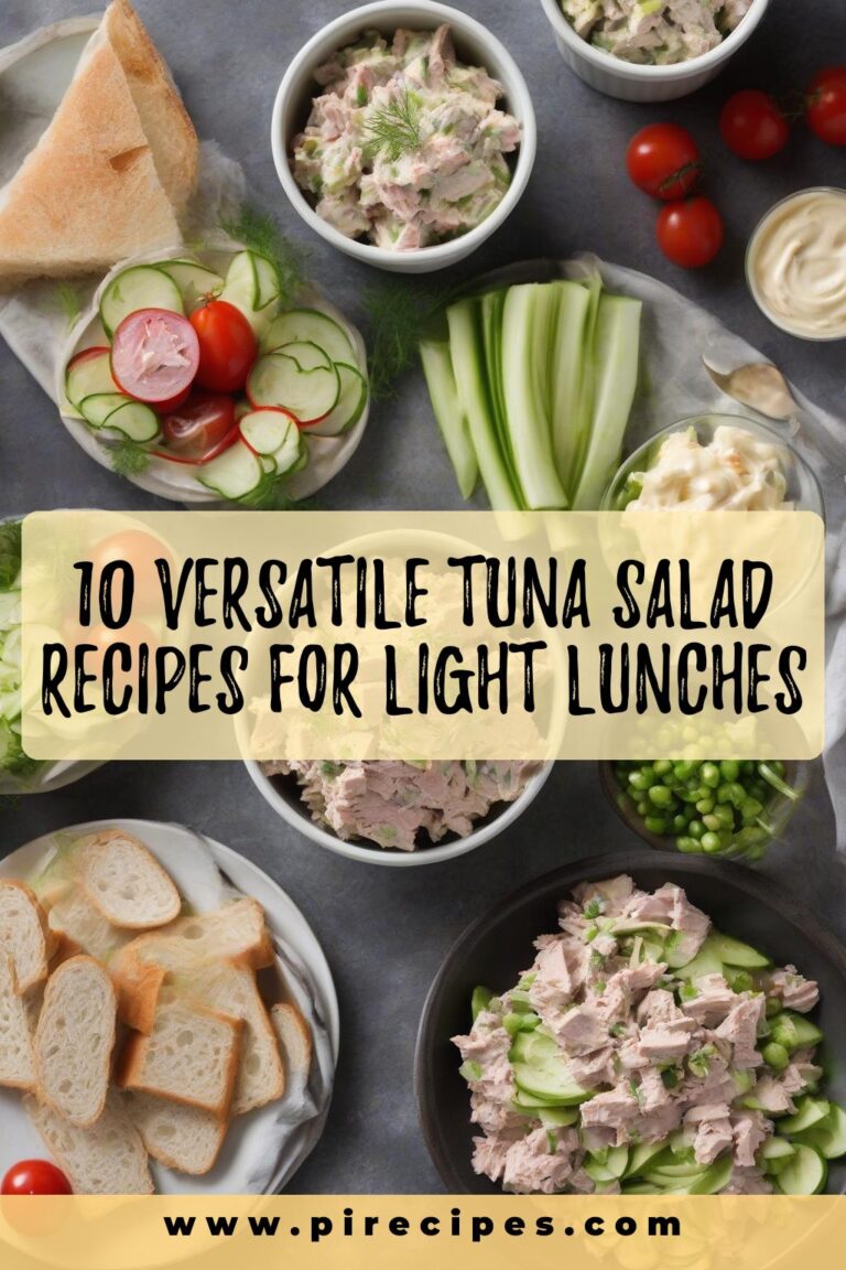10 Versatile Tuna Salad Recipes for Light Lunches