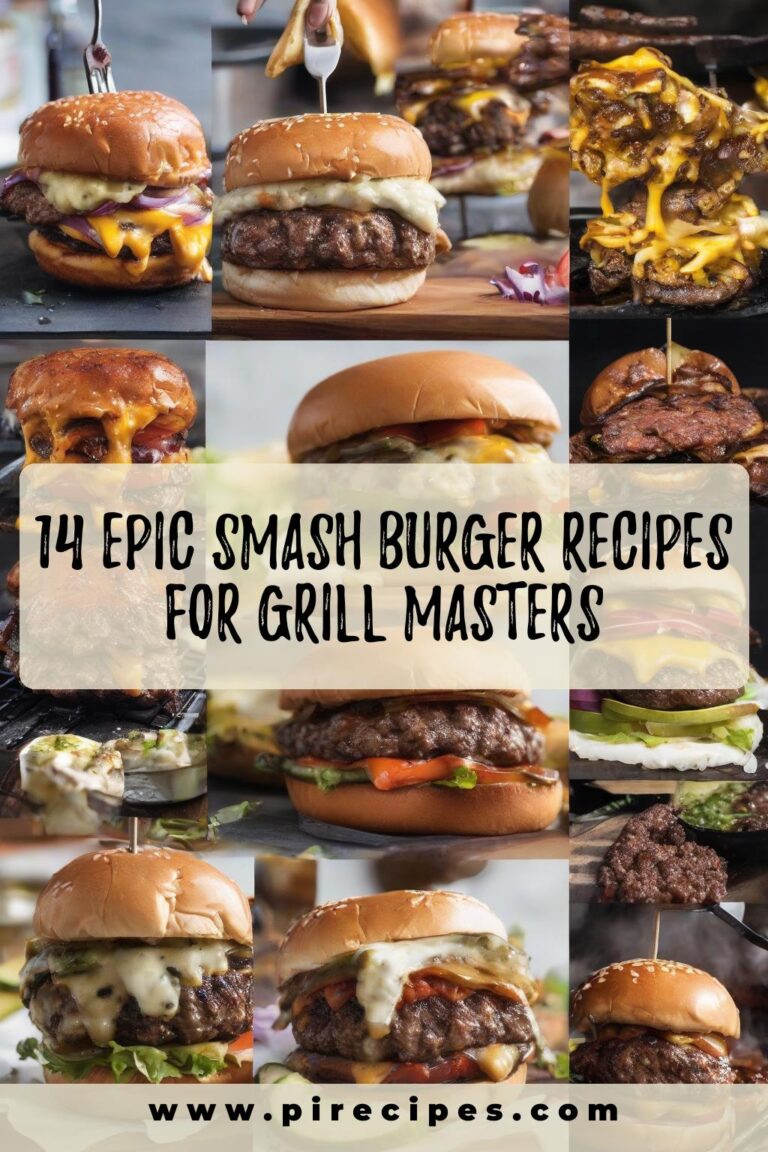 14 Epic Smash Burger Recipes for Grill Masters
