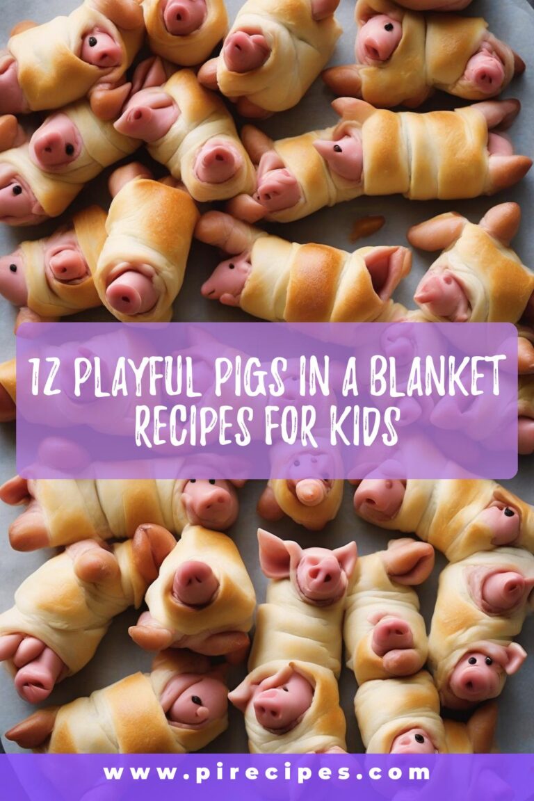 12 Playful Pigs in a Blanket Recipes for Kids