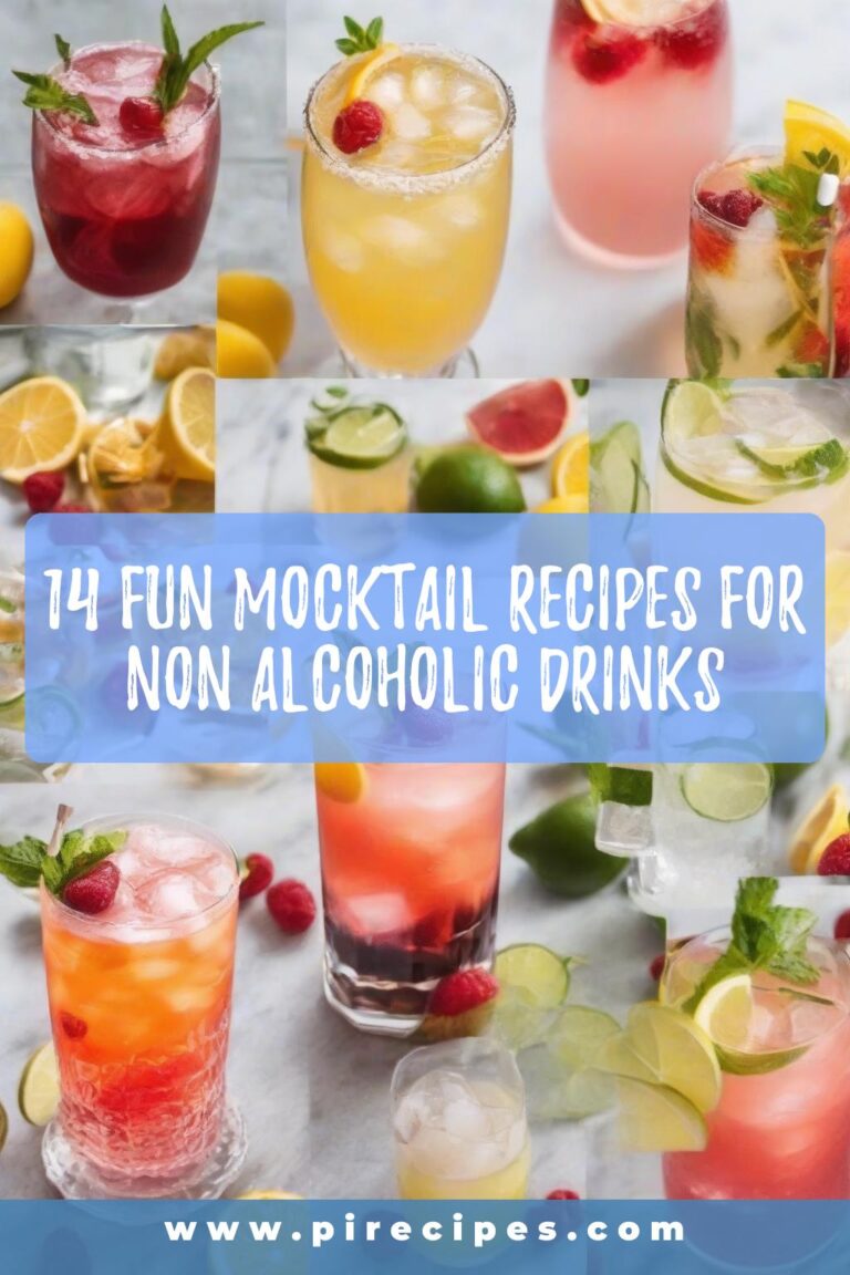 14 Fun Mocktail Recipes for Non-Alcoholic Drinks