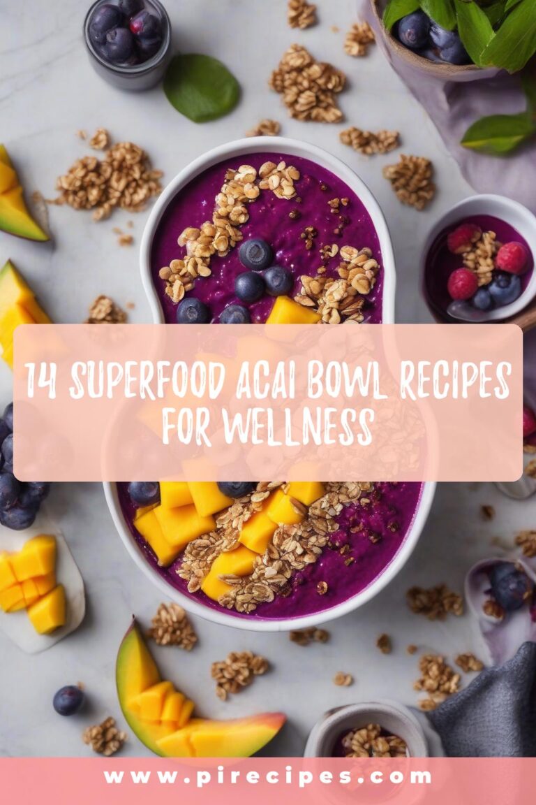 14 Superfood Acai Bowl Recipes for Wellness