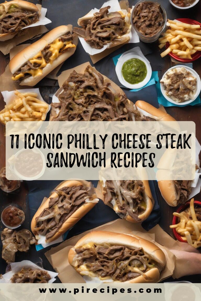 11 Iconic Philly Cheese Steak Sandwich Recipes