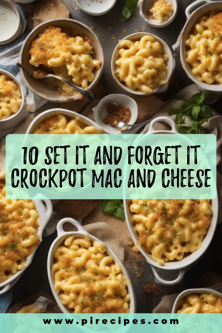 10 Set-It-And-Forget-It Crockpot Mac and Cheese Recipes