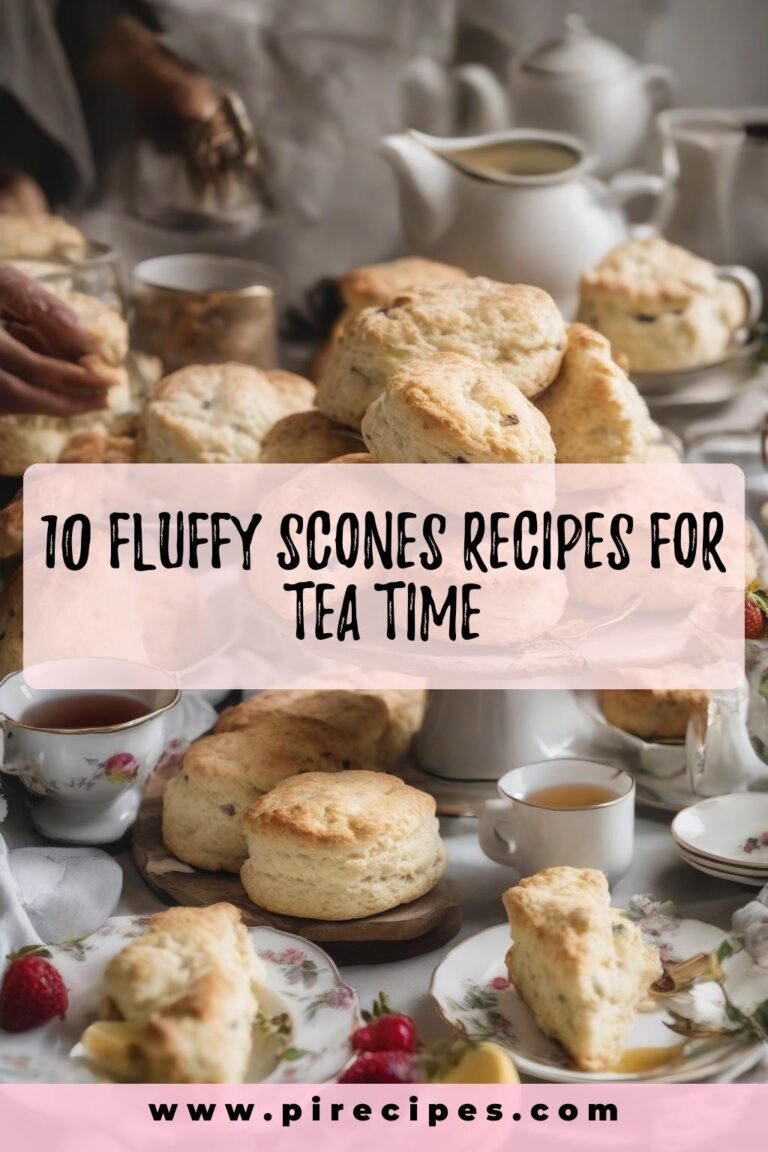 10 Fluffy Scones Recipes for Tea Time