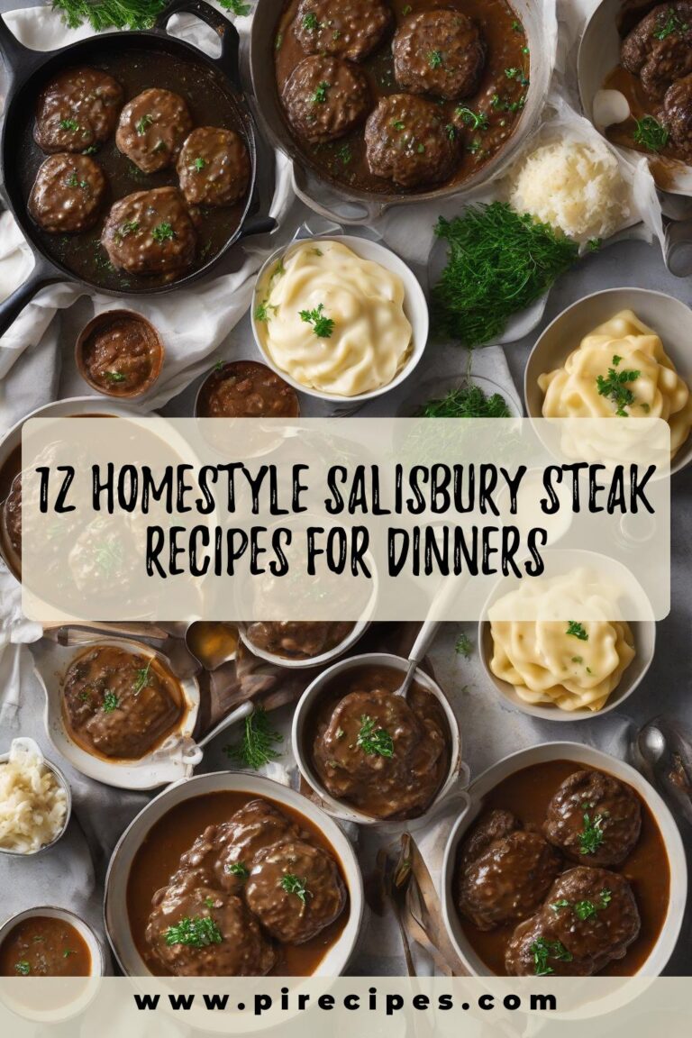 12 Homestyle Salisbury Steak Recipes for Dinners