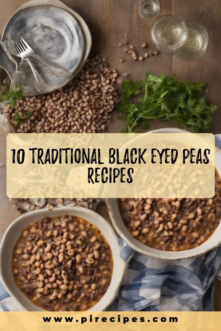 10 Traditional Black Eyed Peas Recipes