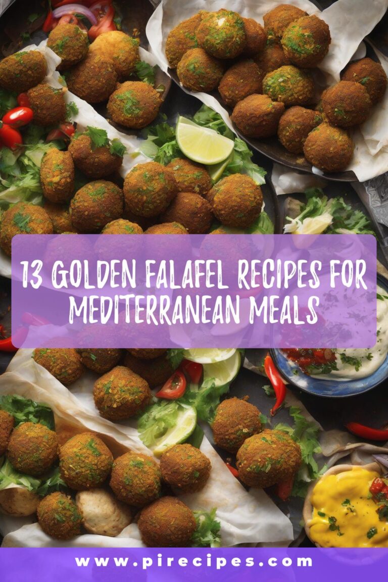 13 Golden Falafel Recipes for Mediterranean Meals