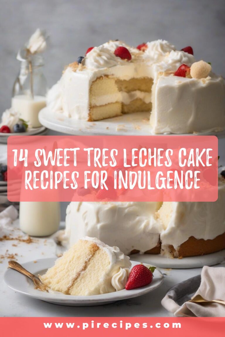 14 Sweet Tres Leches Cake Recipes for Indulgence