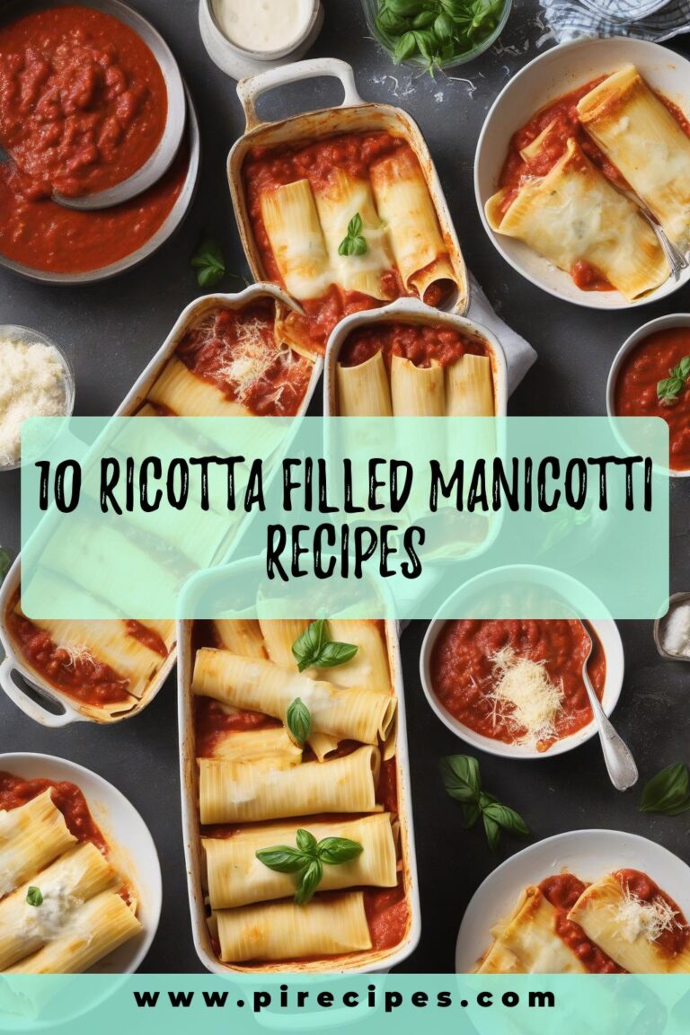 10 Ricotta-Filled Manicotti Recipes