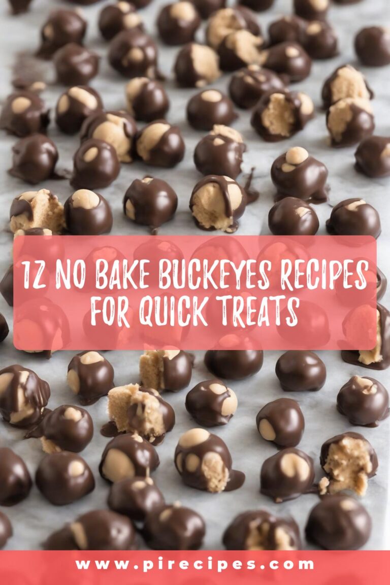 12 No-Bake Buckeyes Recipes for Quick Treats