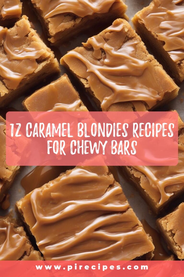 12 Caramel Blondies Recipes for Chewy Bars