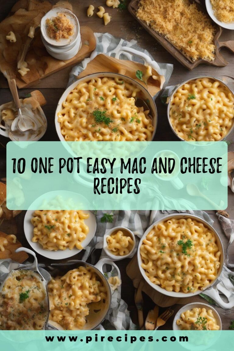 10 One-Pot Easy Mac and Cheese Recipes