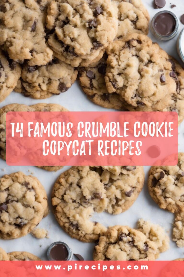 14 Famous Crumble Cookie Copycat Recipes