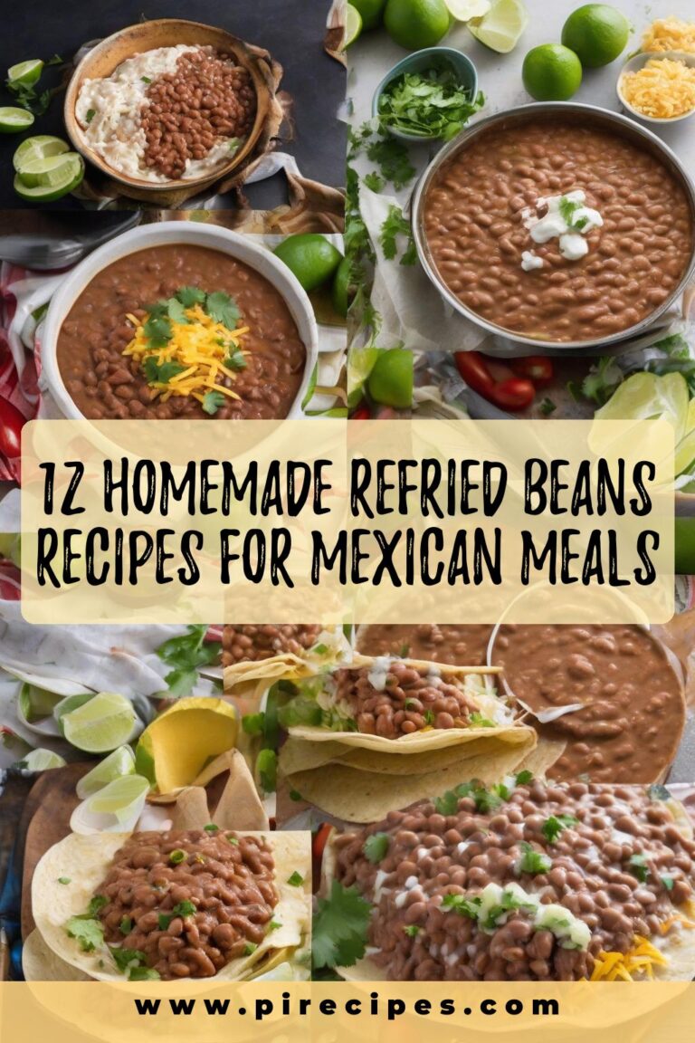 12 Homemade Refried Beans Recipes for Mexican Meals